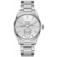Tag Heuer Carrera Calibre 8 GMT Silver Dial Men's Watch WAR5011-BA0723